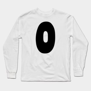 Letter O Long Sleeve T-Shirt